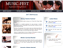 Tablet Screenshot of music-fest.com